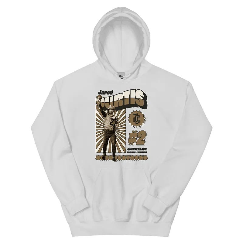 Jared Curtis Illustration Hoodie White — Ash