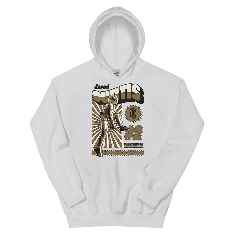 Jared Curtis Illustration Hoodie White — Ash