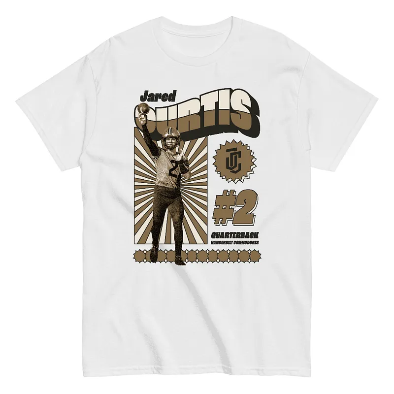 Jared Curtis Illustration T-shirt White — Ash